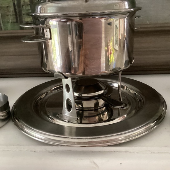 Tramontina 14 Pc Fondue Set 18/10 Stainless Steel Brazil entertaining party food - Picture 3 of 13